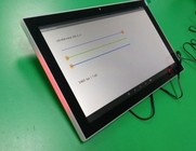 10 Inch PoE Wall Mount Android Tablet PC with LED bar and NFC Reader for Meeting room, conference touch display